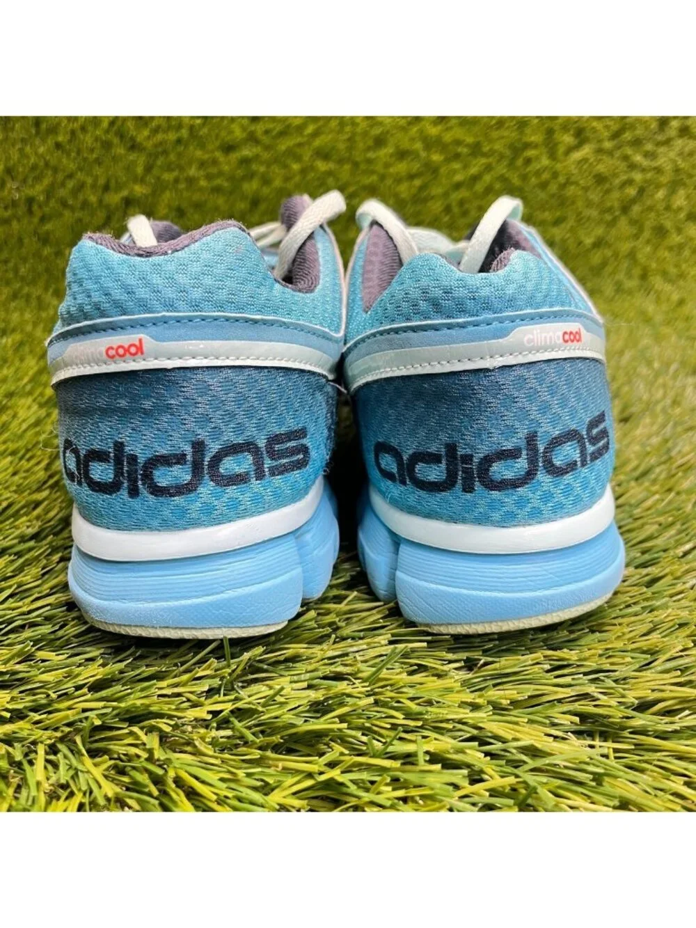 Adidas ClimaCool Aerate 2 Womens Size 8 Blue Athletic Running Shoes Sneakers